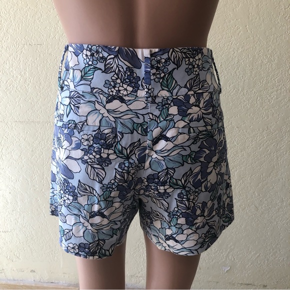 Ann Taylor Signature Bermuda Shorts Dress Casual Women’s Size 6 Floral Design - Picture 2 of 16